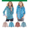 Simplicity Sewing Pattern Misses' Button Front Shirt 20 Simplicity Sewing Pattern Misses' Button Front Shirt