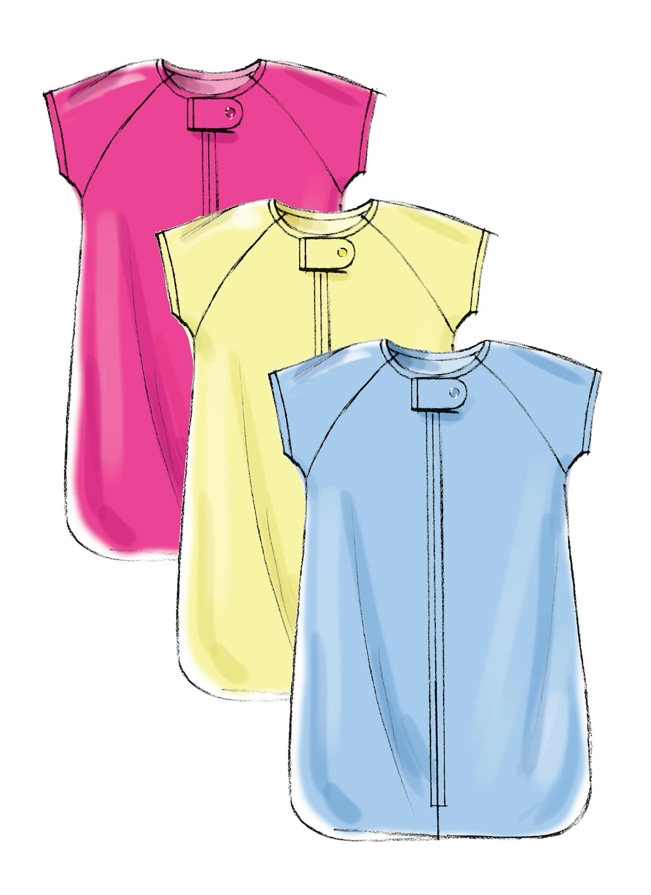 Butterick Sewing Pattern Infants' Hooded Jacket, Overalls, Pants, Bunting and Hat 8 Butterick Sewing Pattern Infants' Hooded Jacket, Overalls, Pants, Bunting and Hat
