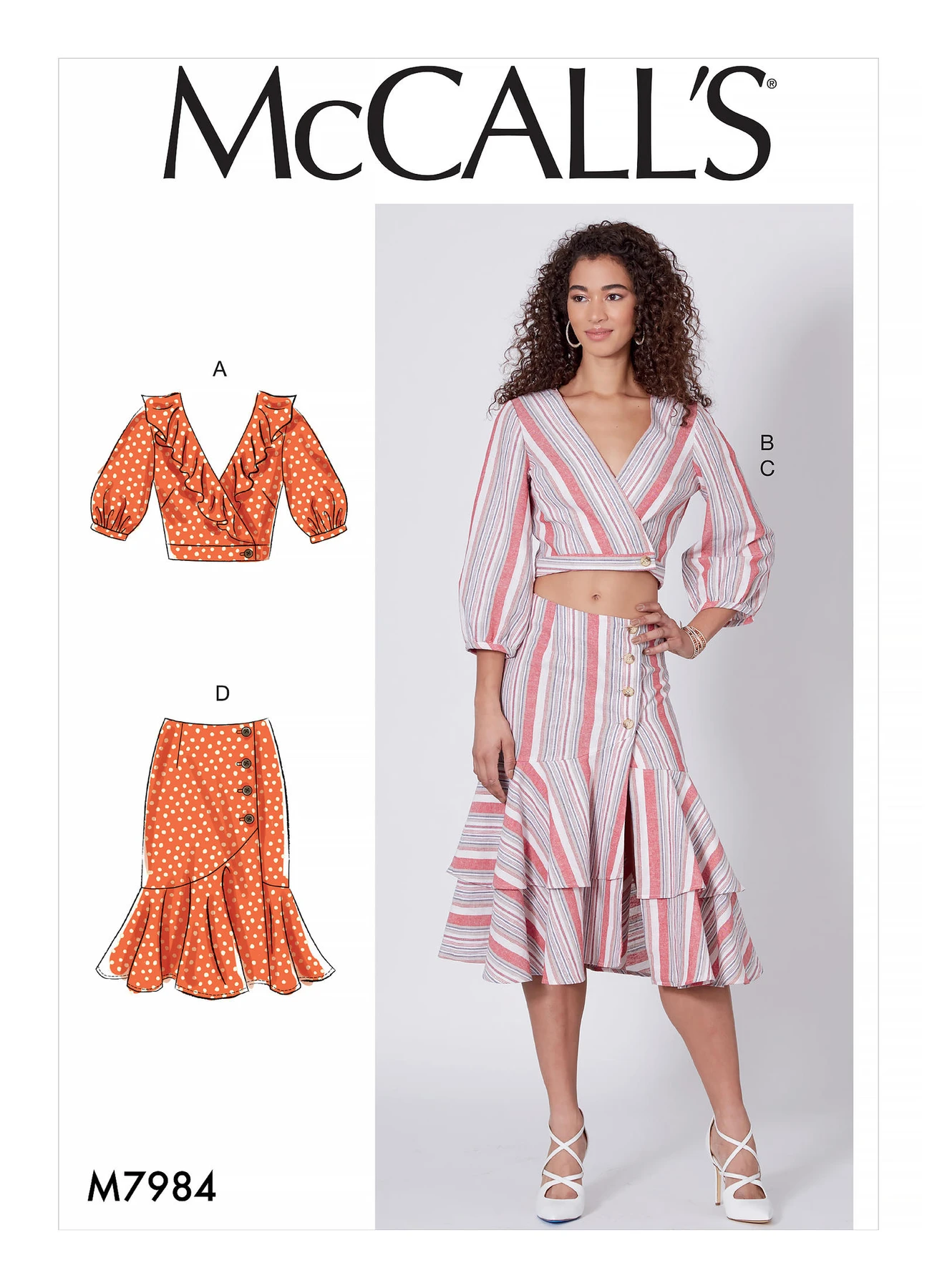 McCall's Sewing Pattern Misses' Tops and Skirts (PDF) 1 McCall's Sewing Pattern Misses' Tops and Skirts (PDF)