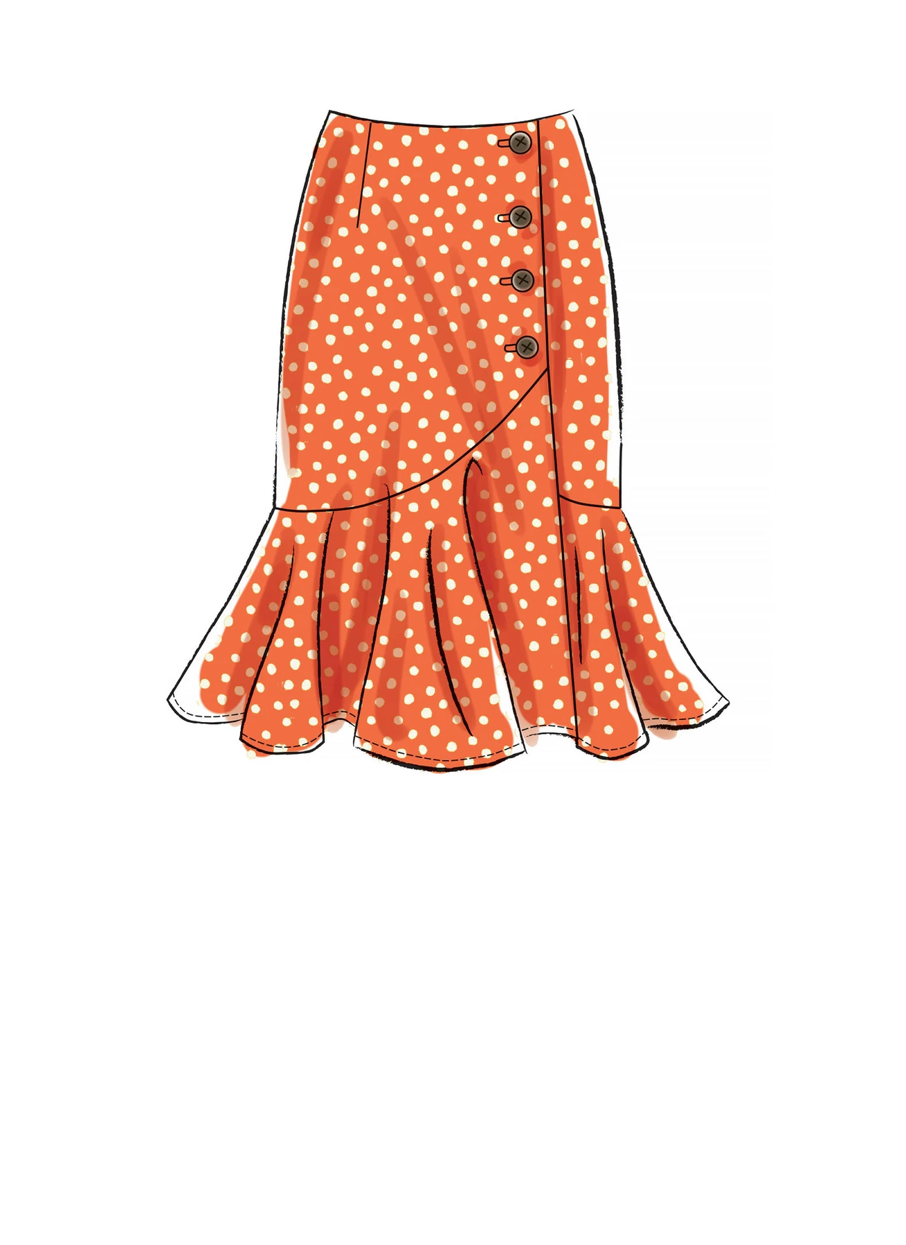 McCall's Sewing Pattern Misses' Tops and Skirts (PDF) 4 McCall's Sewing Pattern Misses' Tops and Skirts (PDF)
