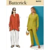 Butterick Sewing Pattern Misses' Top and Pants 19 Butterick Sewing Pattern Misses' Top and Pants