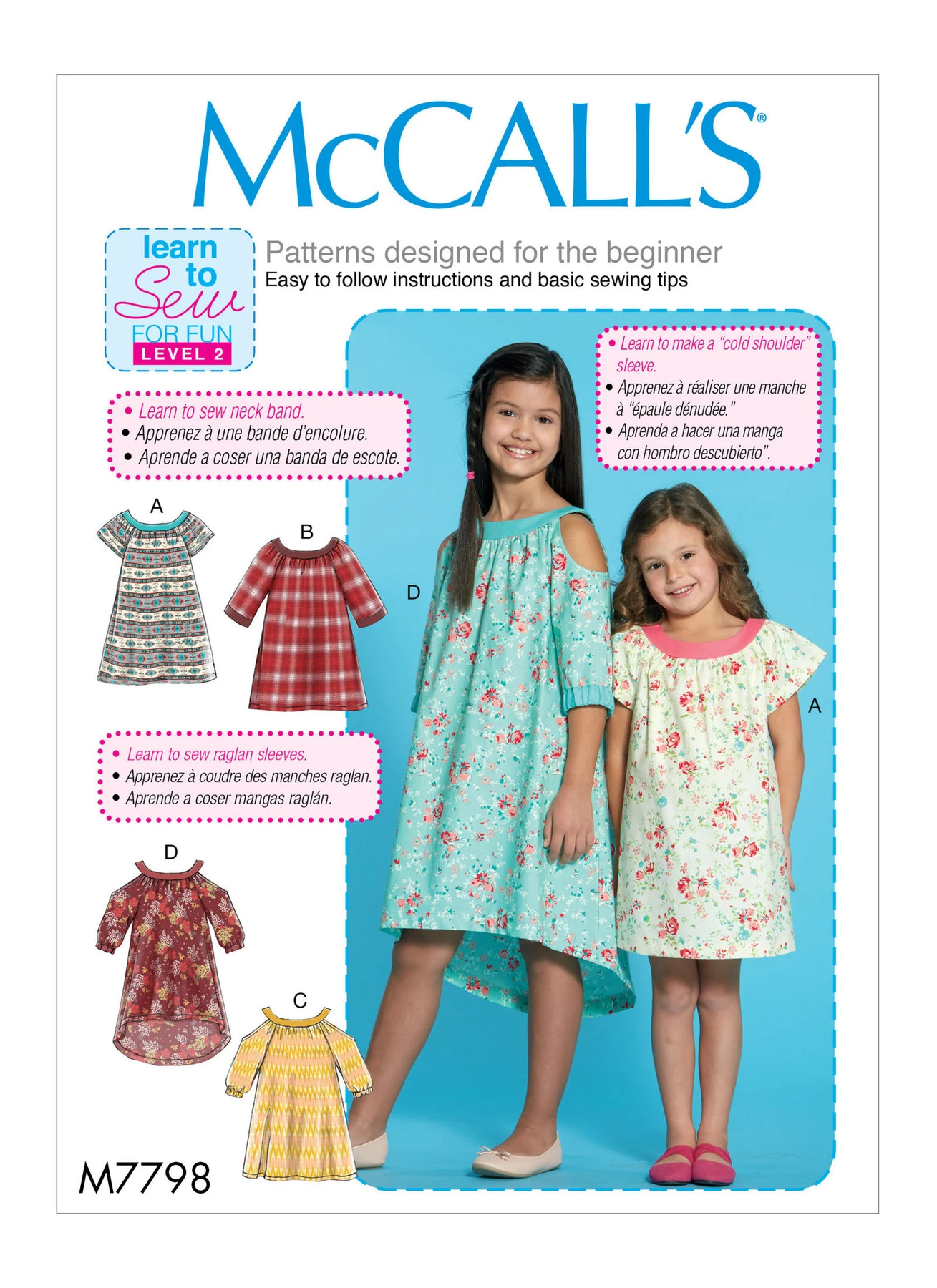 McCall's Sewing Pattern Children's/Girls' Dresses (PDF) 1 McCall's Sewing Pattern Children's/Girls' Dresses (PDF)