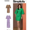 Simplicity Sewing Pattern Misses' and Women's Dress In Three Lengths