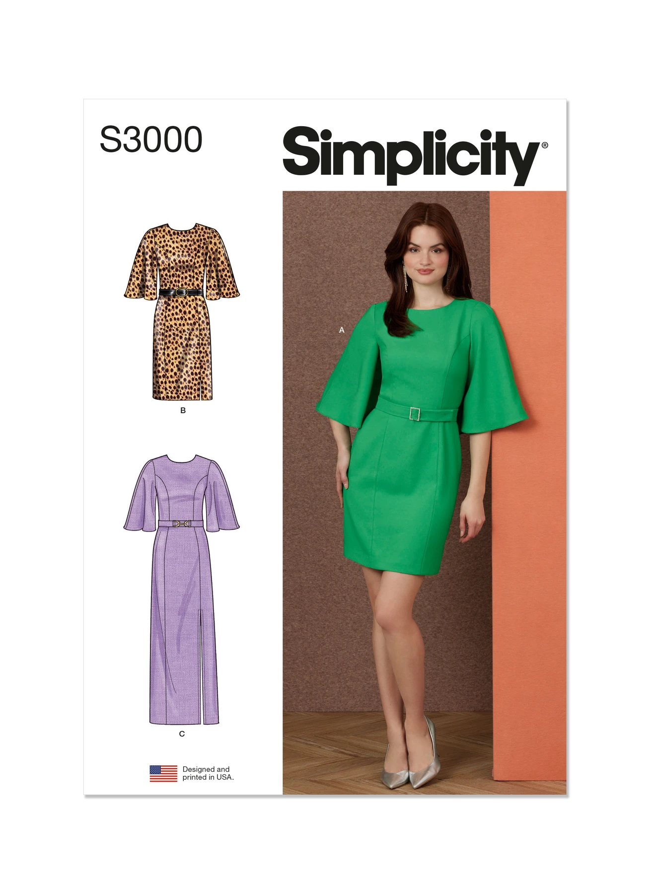 Simplicity Sewing Pattern Misses' and Women's Dress In Three Lengths 1 Simplicity Sewing Pattern Misses' and Women's Dress In Three Lengths