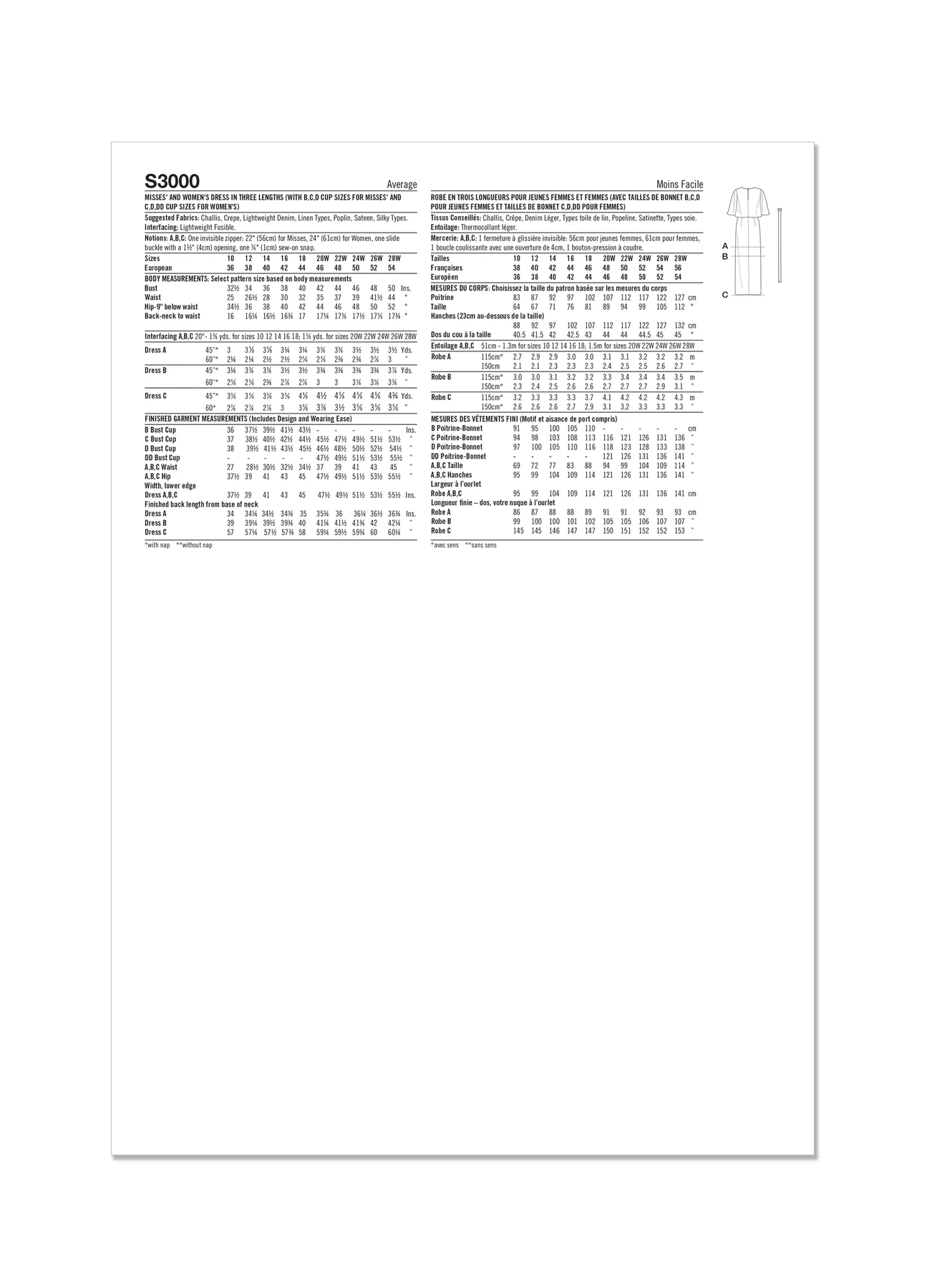 Simplicity Sewing Pattern Misses' and Women's Dress In Three Lengths 7 Simplicity Sewing Pattern Misses' and Women's Dress In Three Lengths
