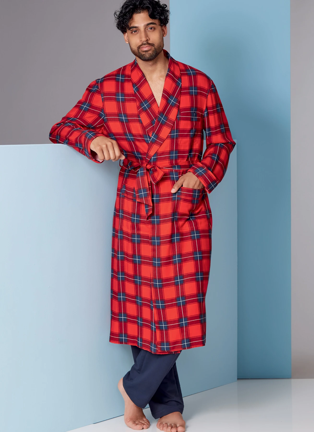 Vogue Patterns Men's Robe and Belt 4 Vogue Patterns Men's Robe and Belt