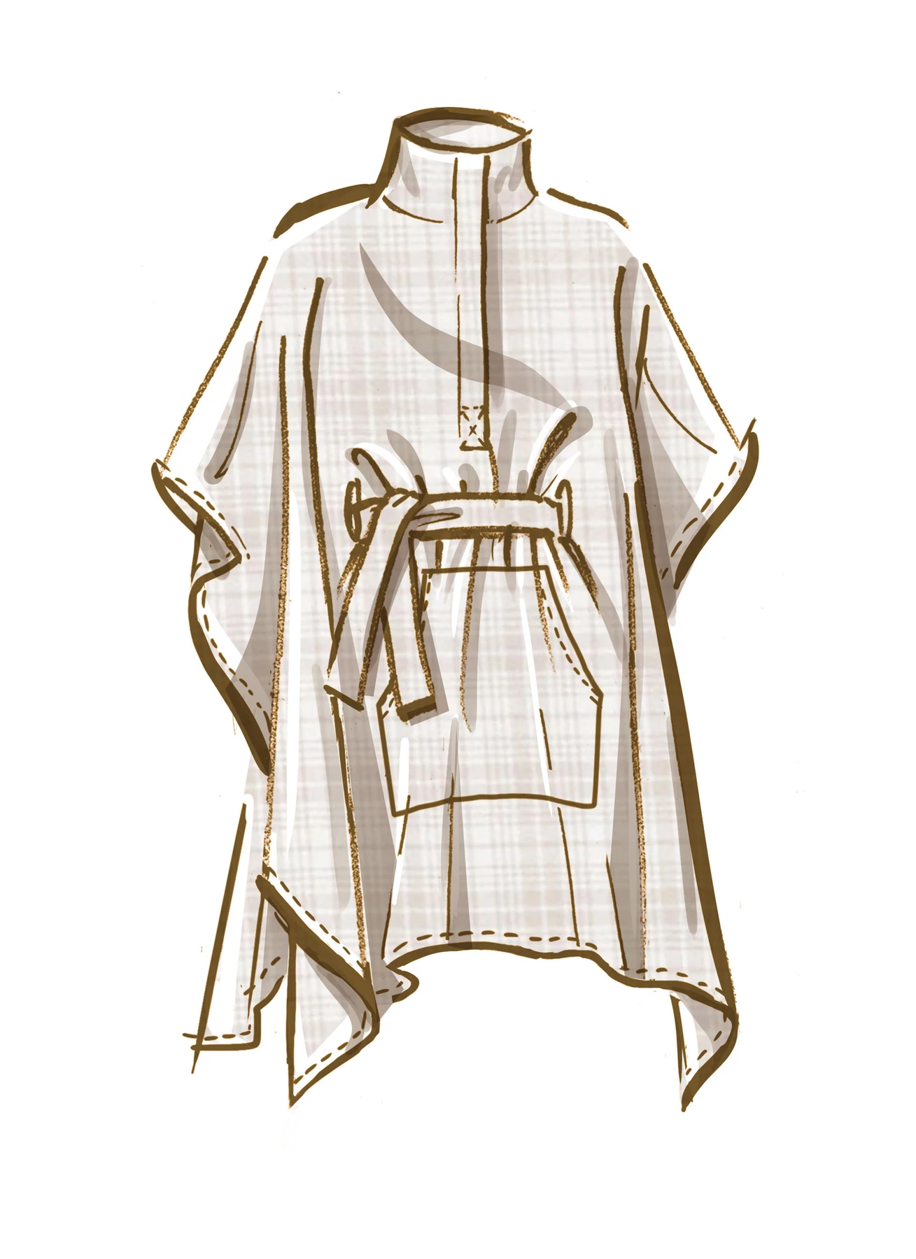 McCall's Sewing Pattern Misses' Poncho (PDF) 3 McCall's Sewing Pattern Misses' Poncho (PDF)