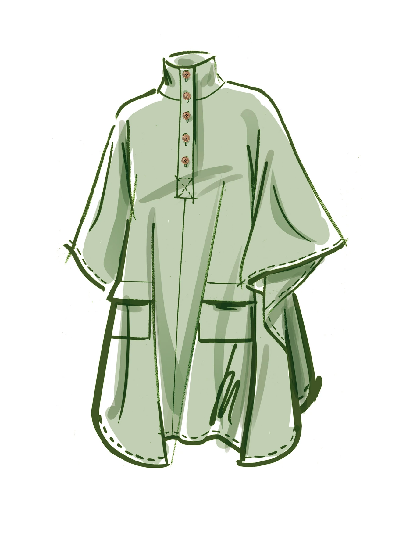 McCall's Sewing Pattern Misses' Poncho (PDF) 4 McCall's Sewing Pattern Misses' Poncho (PDF)