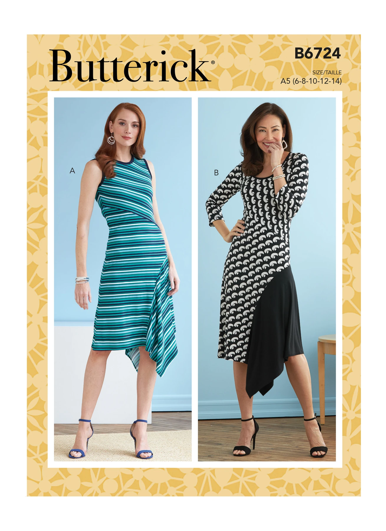 Butterick Sewing Pattern Misses' Dresses (PDF) 1 Butterick Sewing Pattern Misses' Dresses (PDF)