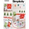 Simplicity Sewing Pattern Christmas Décor 20 Simplicity Sewing Pattern Christmas Décor