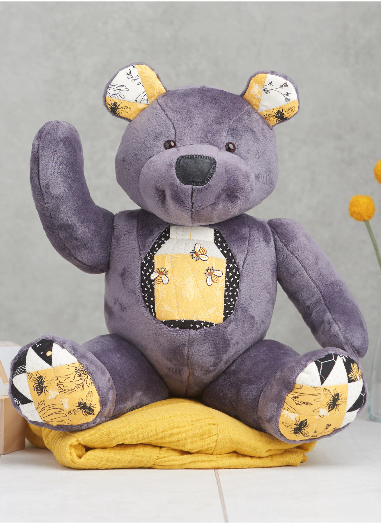 Simplicity Sewing Pattern Stuffed Bear by Carla Reiss Design 5 Simplicity Sewing Pattern Stuffed Bear by Carla Reiss Design