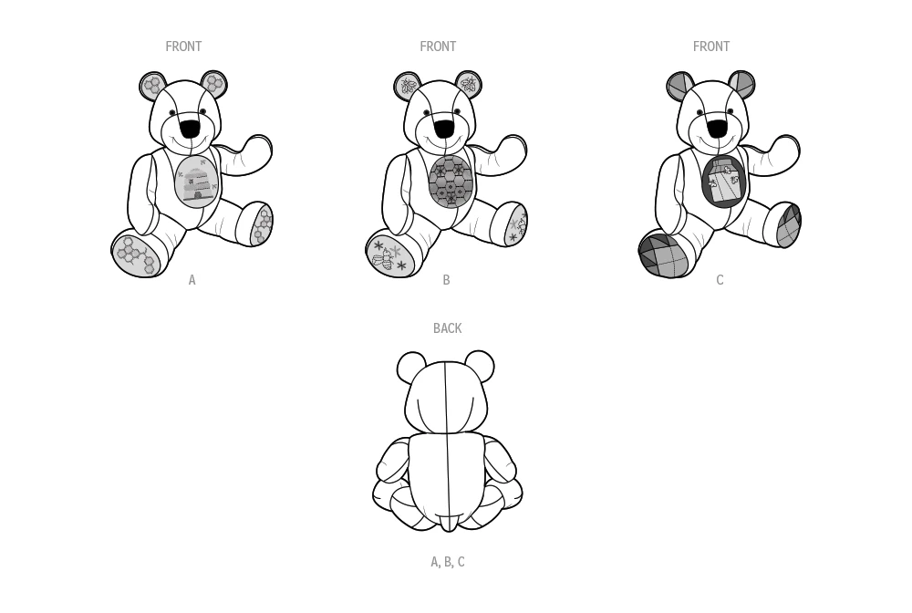Simplicity Sewing Pattern Stuffed Bear by Carla Reiss Design 7 Simplicity Sewing Pattern Stuffed Bear by Carla Reiss Design
