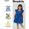 Simplicity Sewing Pattern Toddlers' Dresses 15 Simplicity Sewing Pattern Toddlers' Dresses
