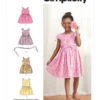 Simplicity Sewing Pattern Children's Gathered Skirt Dresses 23 Simplicity Sewing Pattern Children's Gathered Skirt Dresses