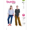 Burda Style Sewing Pattern 5843 Misses' Shirt