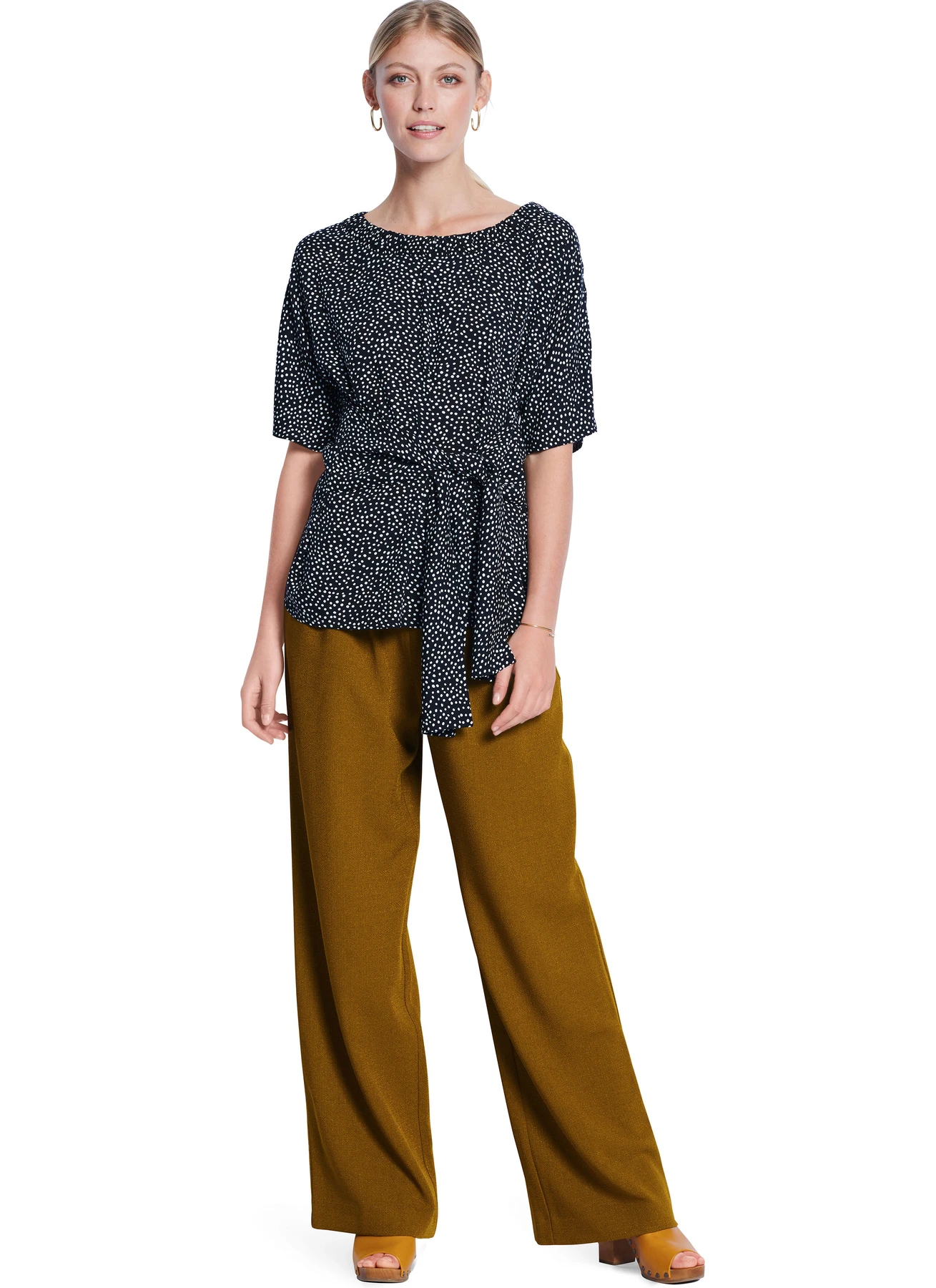 Burda Style Sewing Pattern 5843 Misses' Shirt 4 Burda Style Sewing Pattern 5843 Misses' Shirt