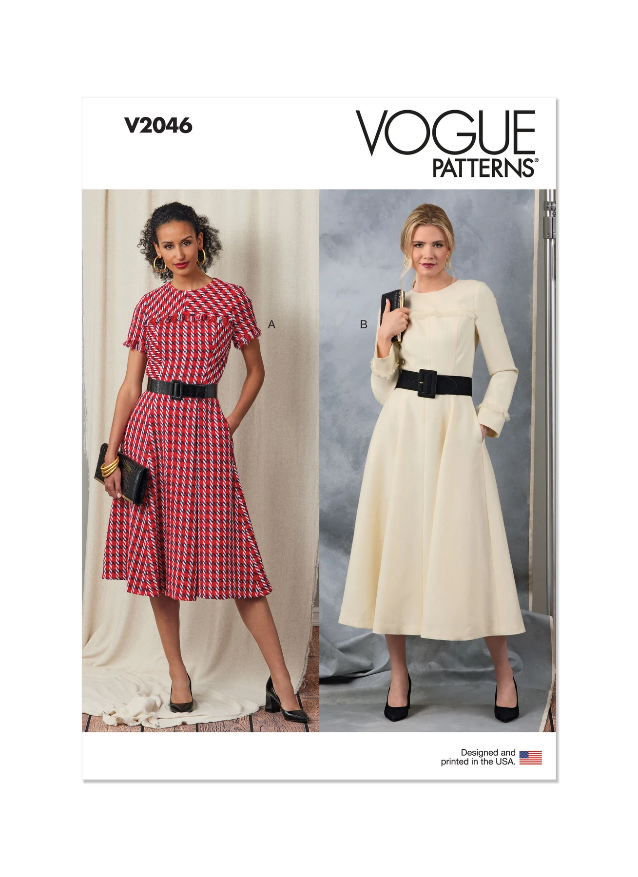 Vogue Patterns Misses' Dress with Sleeve and Length Variations 1 Vogue Patterns Misses' Dress with Sleeve and Length Variations