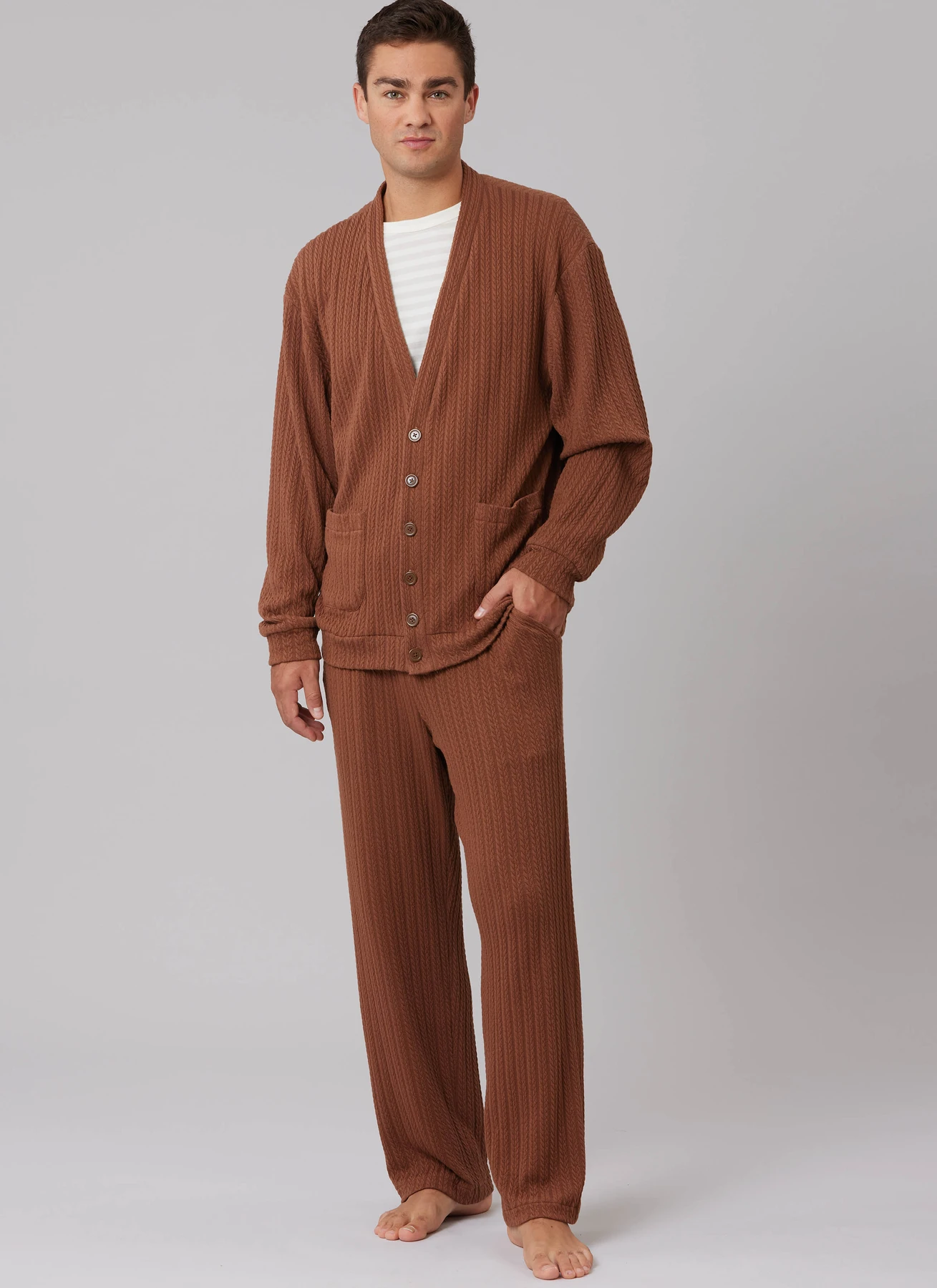 McCall's Sewing Pattern Unisex Knit Vest, Cardigan and Pants (PDF) 6 McCall's Sewing Pattern Unisex Knit Vest, Cardigan and Pants (PDF)