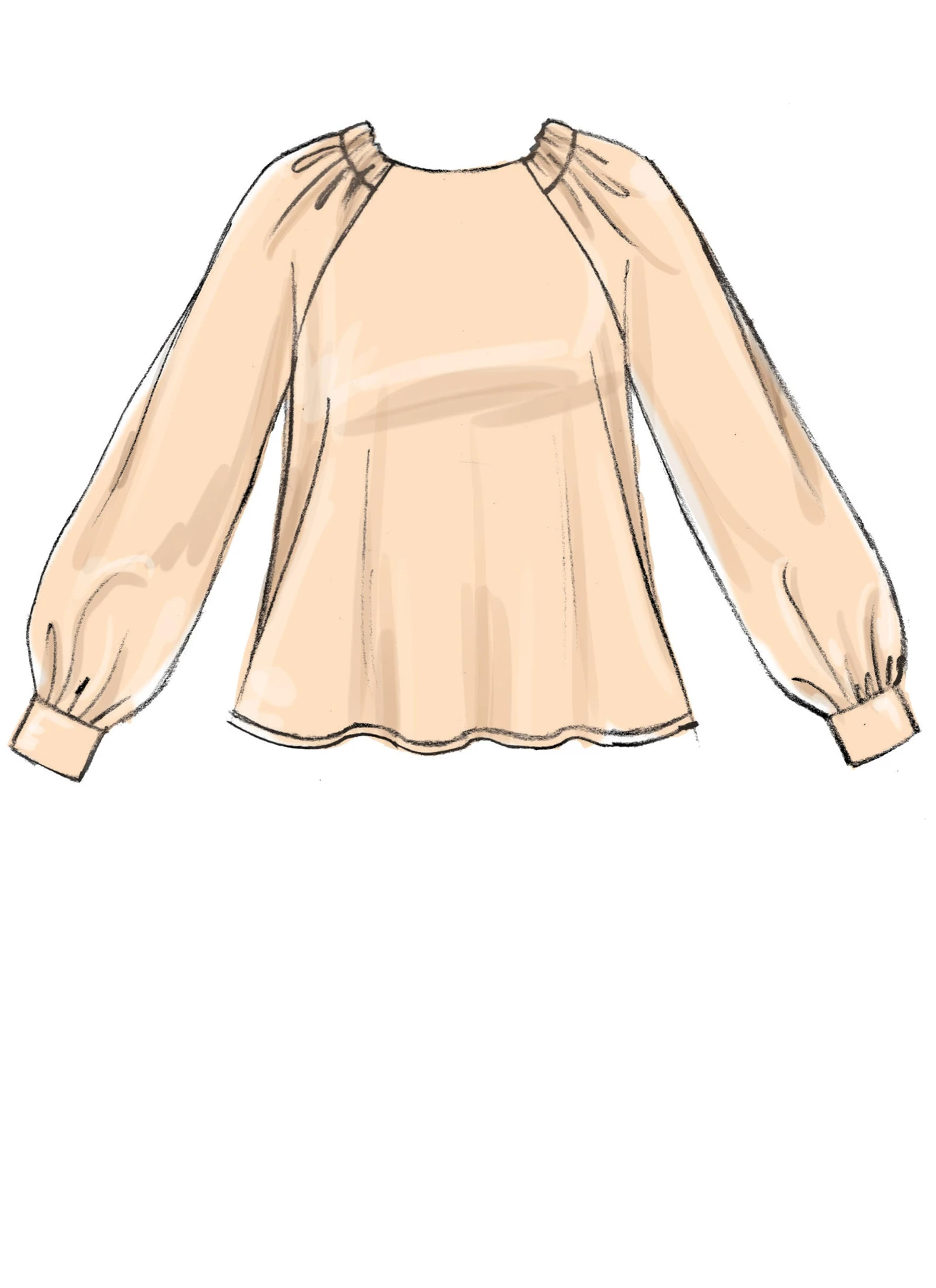 McCall's Sewing Pattern Misses' Tops (PDF) 5 McCall's Sewing Pattern Misses' Tops (PDF)
