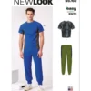 New Look Sewing Pattern Men's Knit Top and Pants