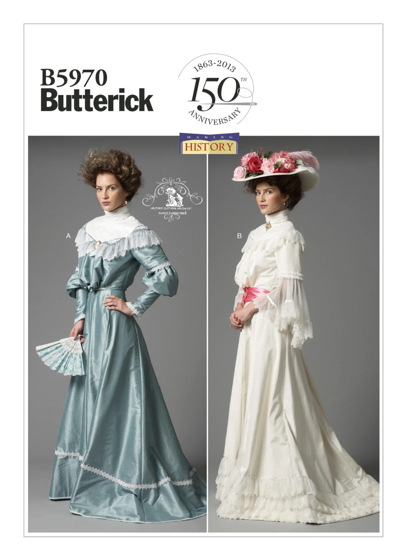 Butterick Sewing Pattern Ruffled Tops and Floor-Length Skirts 1 Butterick Sewing Pattern Ruffled Tops and Floor-Length Skirts
