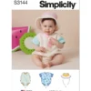 Simplicity Sewing Pattern Babies' Contrast Bodysuit and Bucket Hat (PDF) 14 Simplicity Sewing Pattern Babies' Contrast Bodysuit and Bucket Hat (PDF)