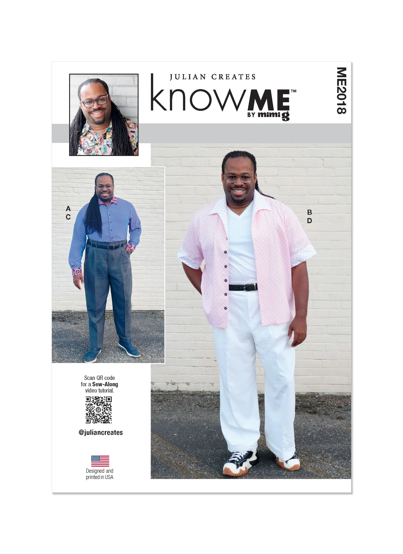 Know Me Sewing Pattern Men's Shirt and Pants by Julian Creates (PDF) 1 Know Me Sewing Pattern Men's Shirt and Pants by Julian Creates (PDF)