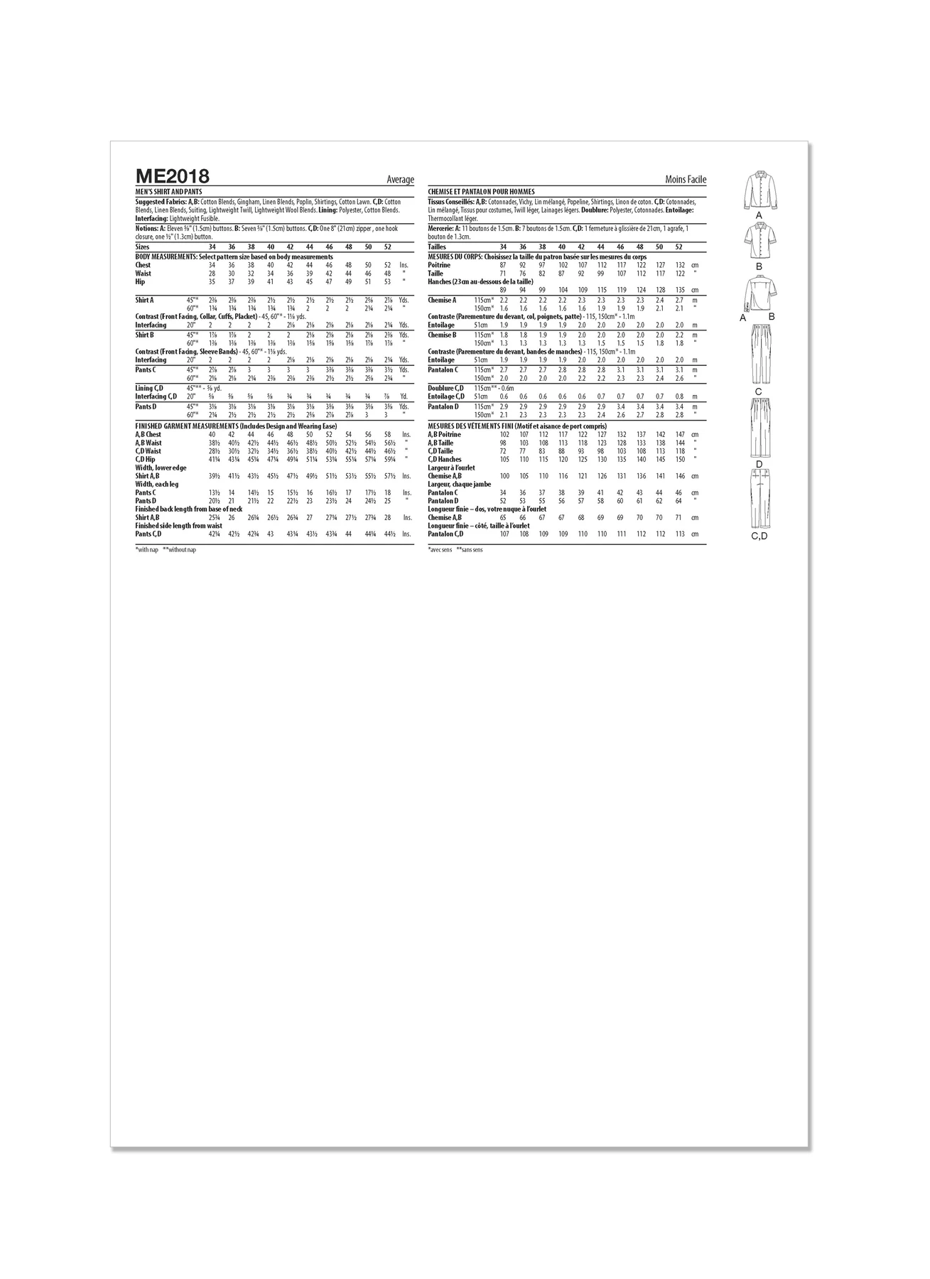 Know Me Sewing Pattern Men's Shirt and Pants by Julian Creates (PDF) 5 Know Me Sewing Pattern Men's Shirt and Pants by Julian Creates (PDF)