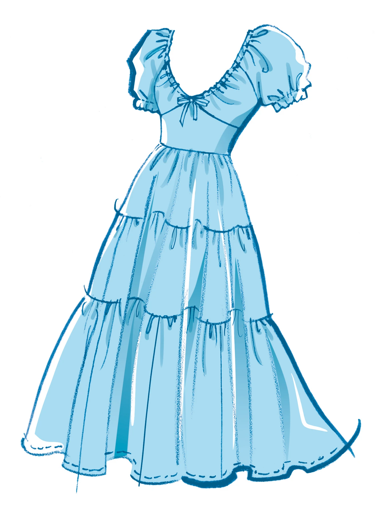 McCall's Sewing Pattern Misses' Dress with Sleeve and Length Variations (PDF) 3 McCall's Sewing Pattern Misses' Dress with Sleeve and Length Variations (PDF)