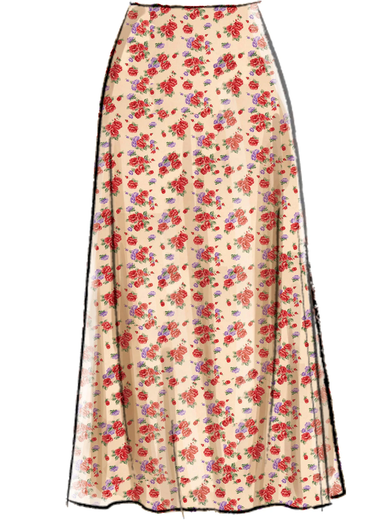 McCall's Sewing Pattern Misses' Skirts (PDF) 4 McCall's Sewing Pattern Misses' Skirts (PDF)
