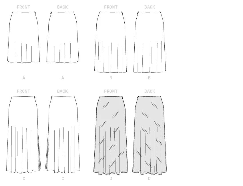 McCall's Sewing Pattern Misses' Skirts (PDF) 9 McCall's Sewing Pattern Misses' Skirts (PDF)