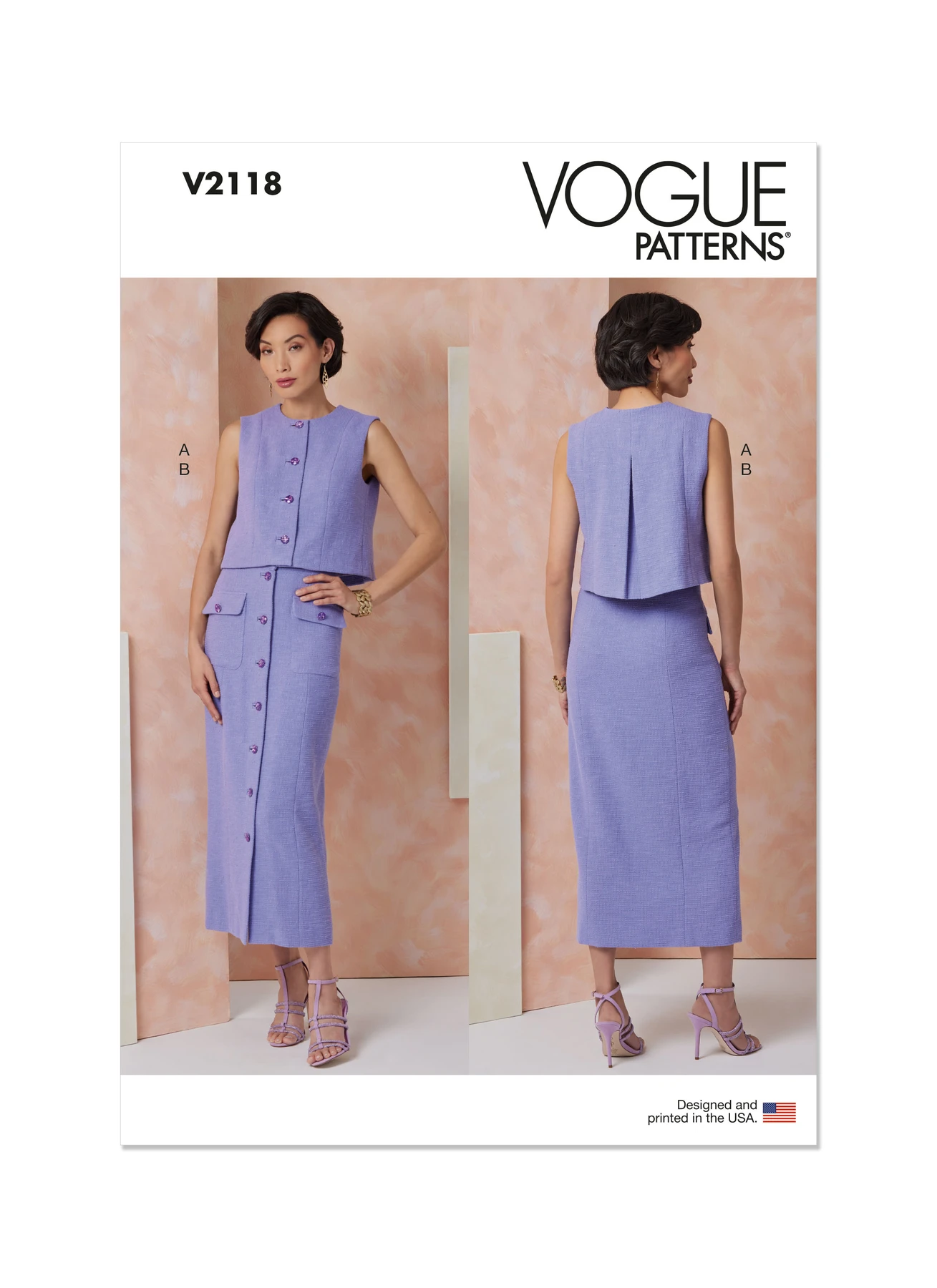 Vogue Patterns Misses' Top and Skirt 1 Vogue Patterns Misses' Top and Skirt