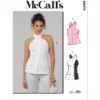 McCall's Sewing Pattern Misses' Top in Two Lengths 17 McCall's Sewing Pattern Misses' Top in Two Lengths