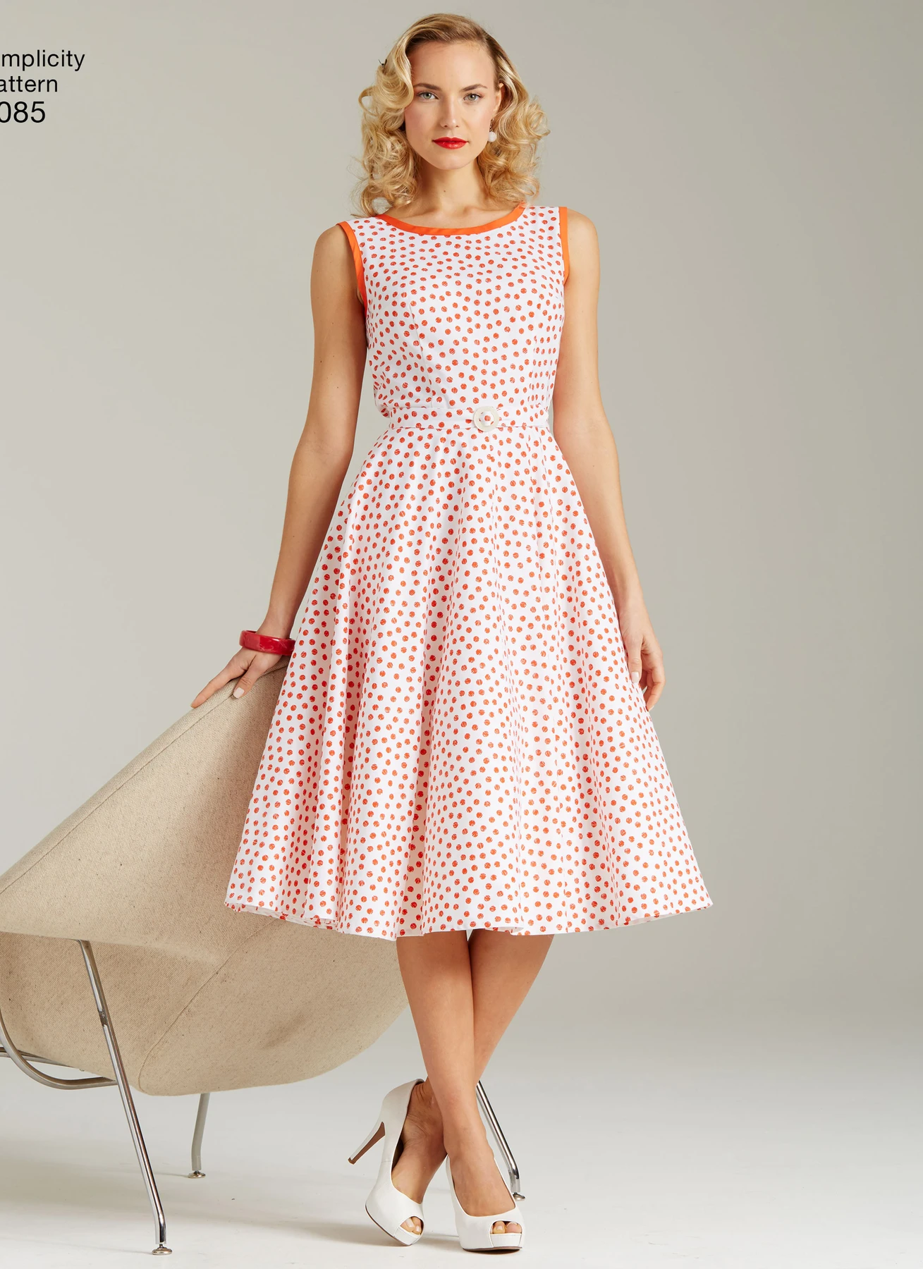 Simplicity Sewing Pattern 1950s Misses' Vintage Wrap Dress in Two Lengths 2 Simplicity Sewing Pattern 1950s Misses' Vintage Wrap Dress in Two Lengths