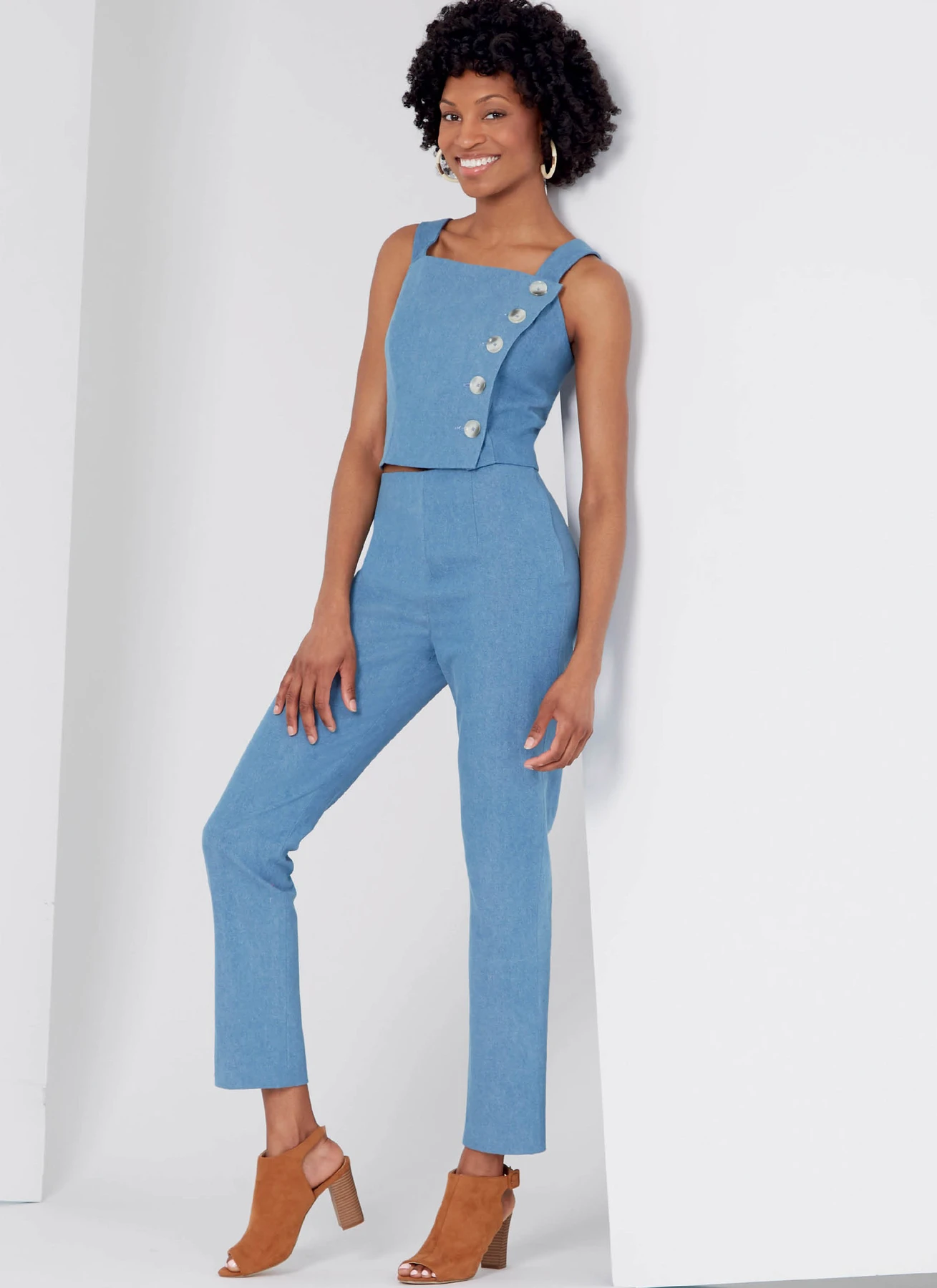 New Look Sewing Pattern Misses' Top, Skirt, and Pants 3 New Look Sewing Pattern Misses' Top, Skirt, and Pants