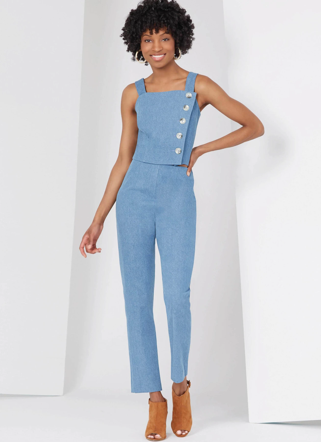 New Look Sewing Pattern Misses' Top, Skirt, and Pants 4 New Look Sewing Pattern Misses' Top, Skirt, and Pants