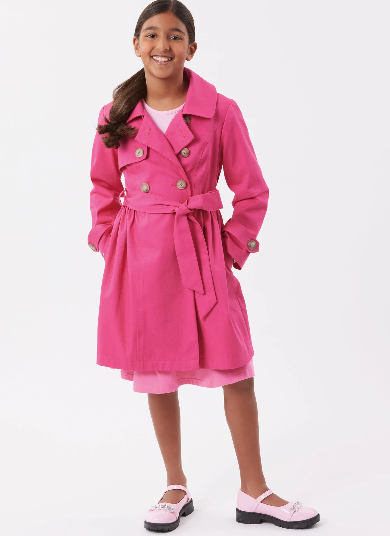 Simplicity Sewing Pattern Girls' Trench Coat in Three Lengths (PDF) 7 Simplicity Sewing Pattern Girls' Trench Coat in Three Lengths (PDF)
