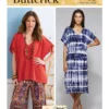 Butterick Sewing Pattern Misses' V-Neck Pullover Tunic & Dresses (PDF)