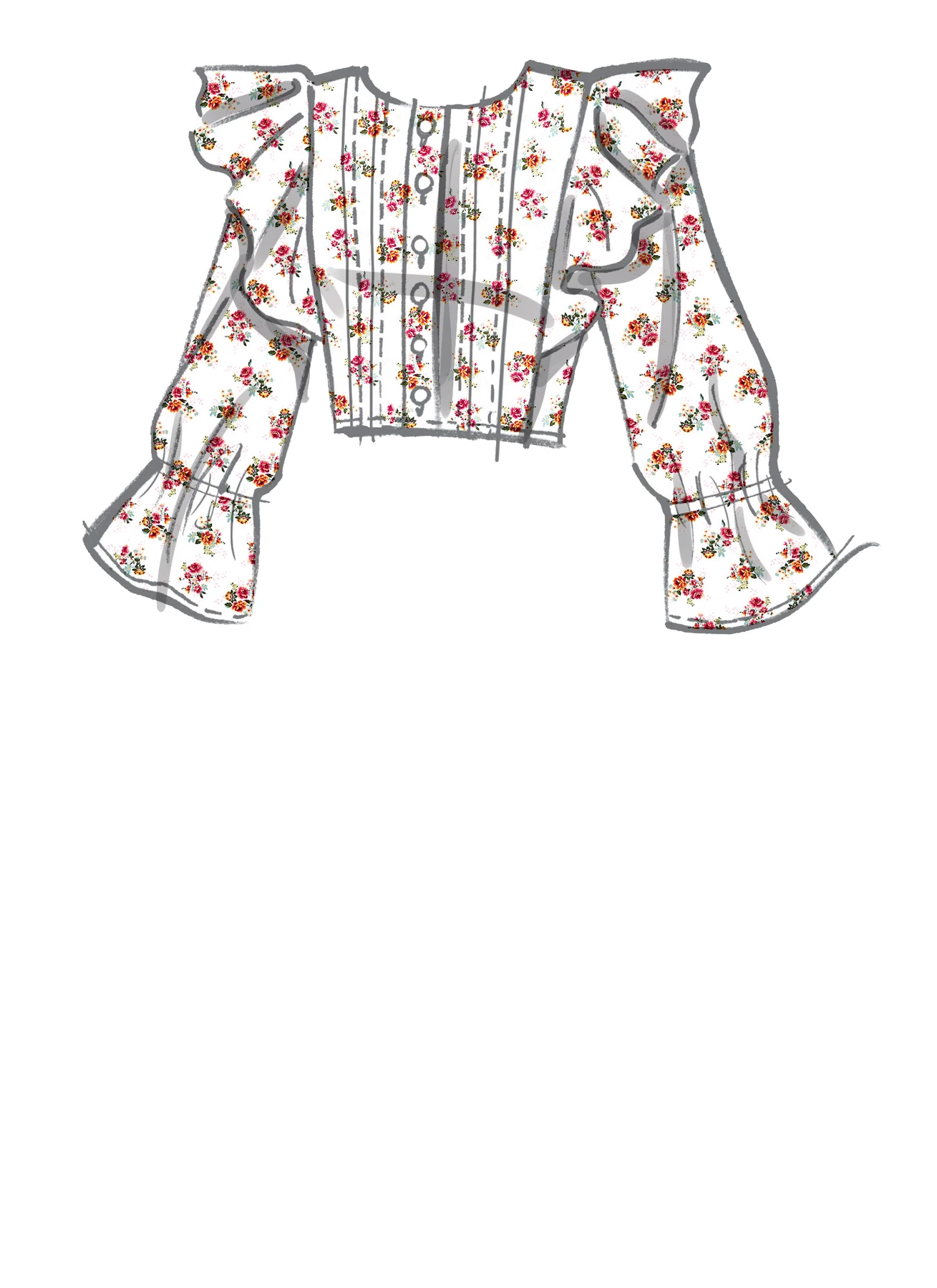 McCall's Sewing Pattern #LorettaMcCalls - Misses' Tops & Skirt (PDF) 3 McCall's Sewing Pattern #LorettaMcCalls - Misses' Tops & Skirt (PDF)