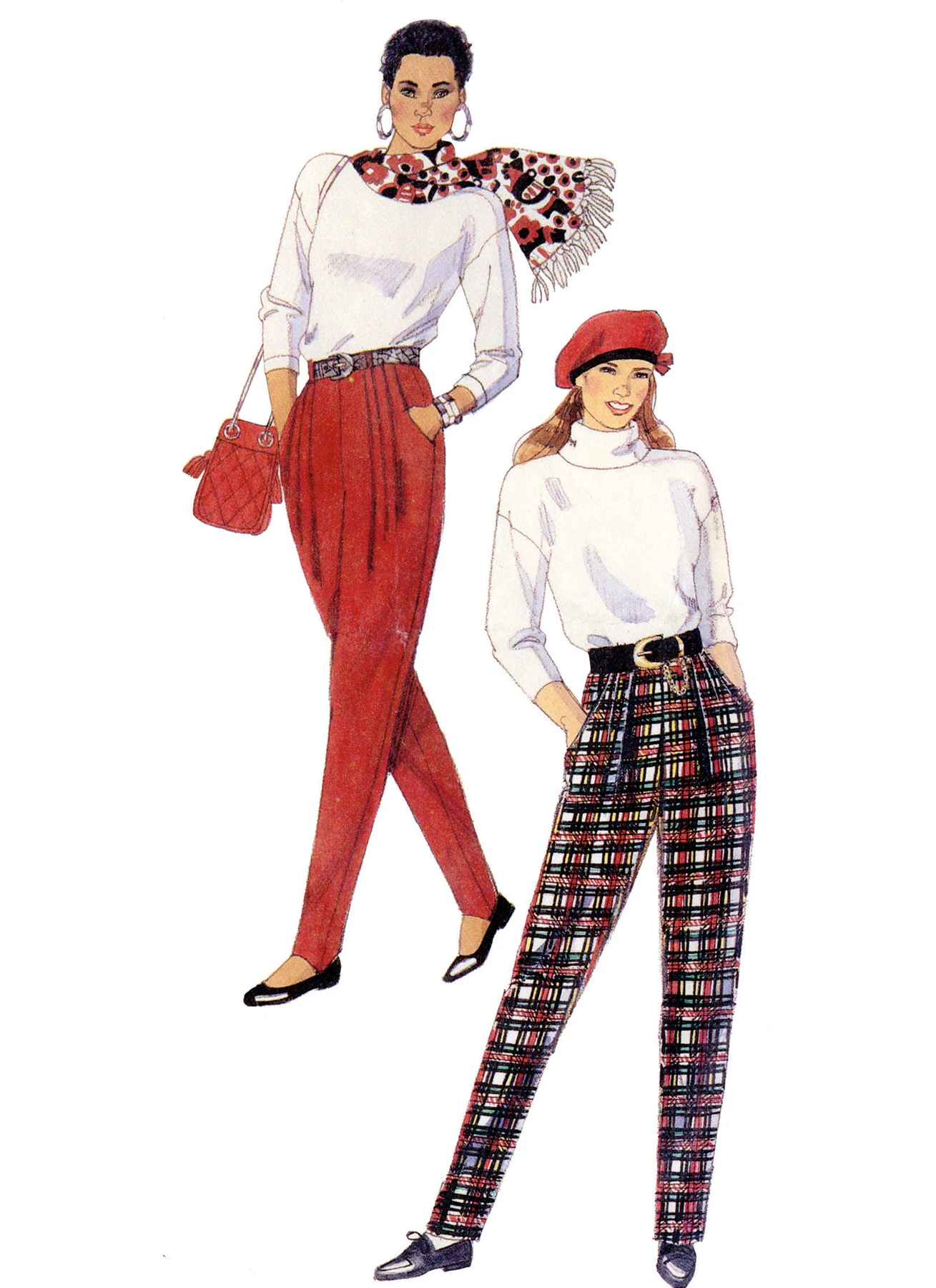 McCall's Sewing Pattern 1990s Misses' Pants (PDF) 3 McCall's Sewing Pattern 1990s Misses' Pants (PDF)