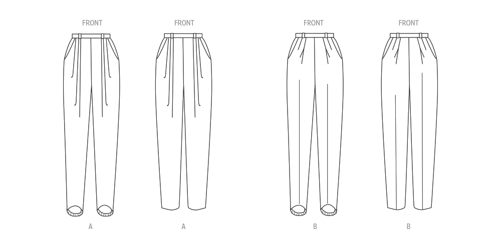 McCall's Sewing Pattern 1990s Misses' Pants (PDF) 5 McCall's Sewing Pattern 1990s Misses' Pants (PDF)