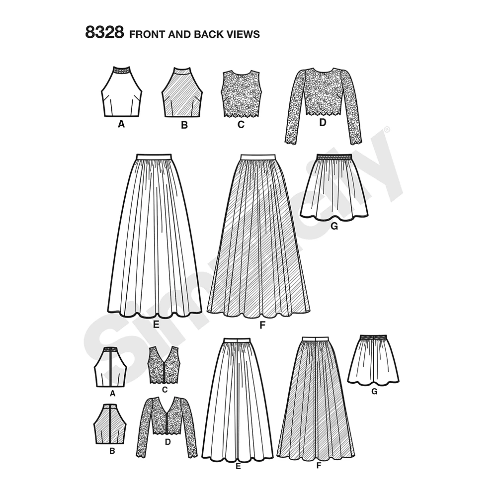 Simplicity Sewing Pattern Misses' Special Occasions Dress (PDF) 9 Simplicity Sewing Pattern Misses' Special Occasions Dress (PDF)