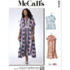 McCall's Sewing Pattern Misses' Caftan in Two Lengths 19 McCall's Sewing Pattern Misses' Caftan in Two Lengths