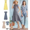 Simplicity Sewing Pattern Misses' Dress with Length Variations and Top 16 Simplicity Sewing Pattern Misses' Dress with Length Variations and Top