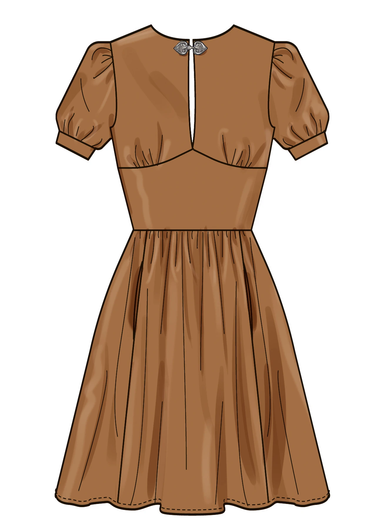 Simplicity Sewing Pattern Misses' and Women's Dress with Sleeve Variations In Two Lengths 3 Simplicity Sewing Pattern Misses' and Women's Dress with Sleeve Variations In Two Lengths