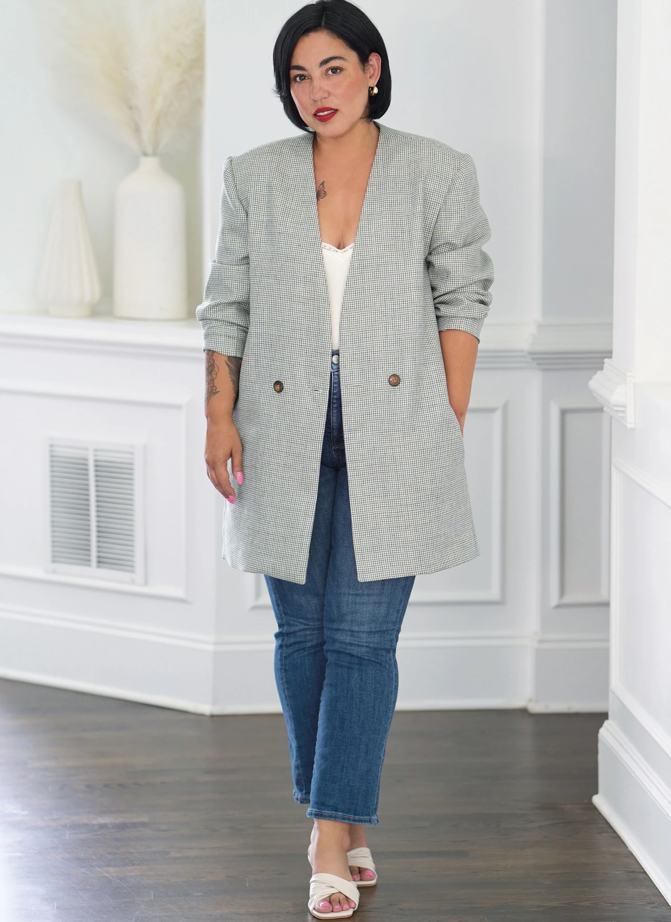 Simplicity Sewing Pattern Unisex Blazer by Mimi G Style (PDF) 4 Simplicity Sewing Pattern Unisex Blazer by Mimi G Style (PDF)