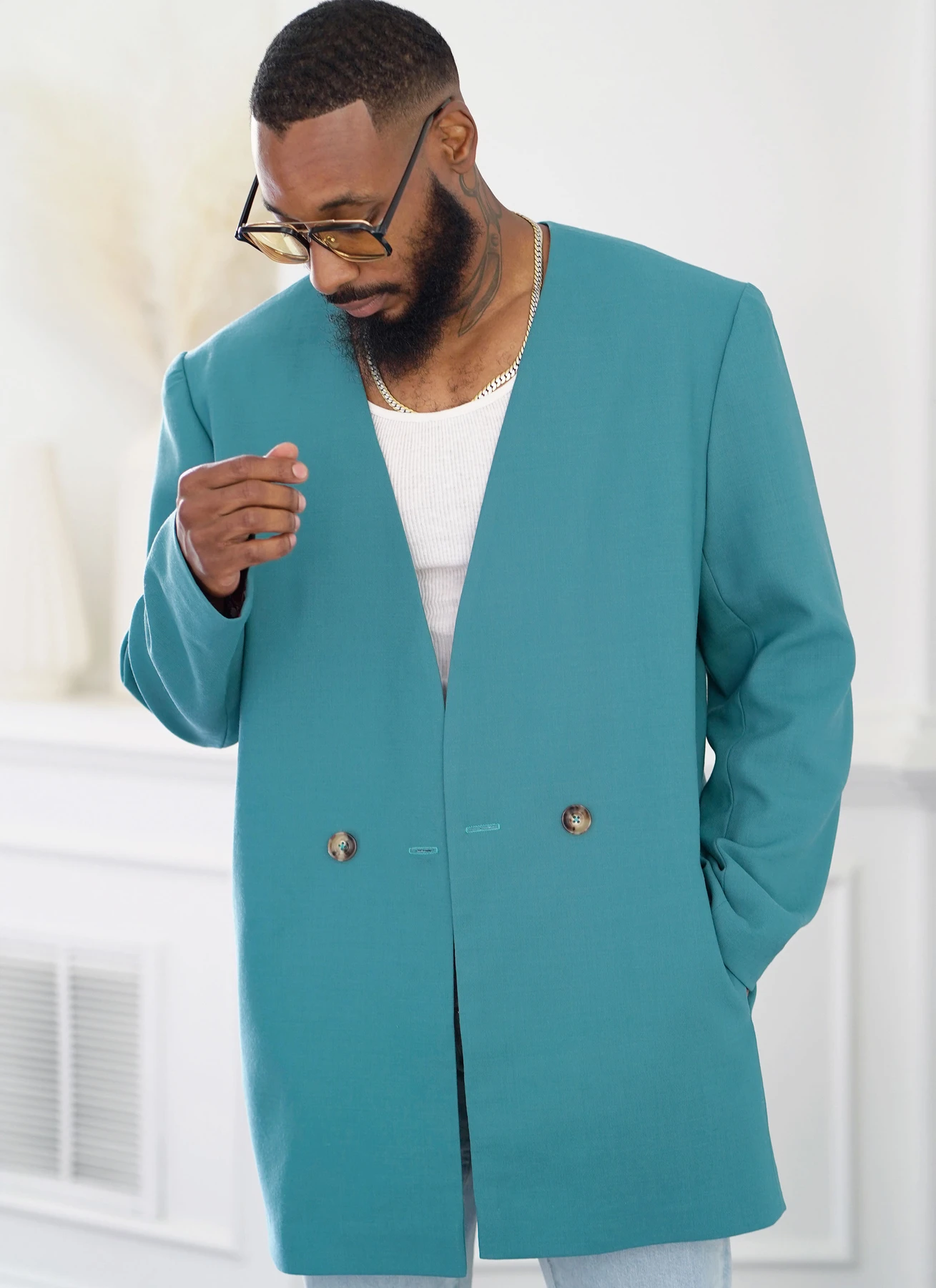 Simplicity Sewing Pattern Unisex Blazer by Mimi G Style (PDF) 6 Simplicity Sewing Pattern Unisex Blazer by Mimi G Style (PDF)