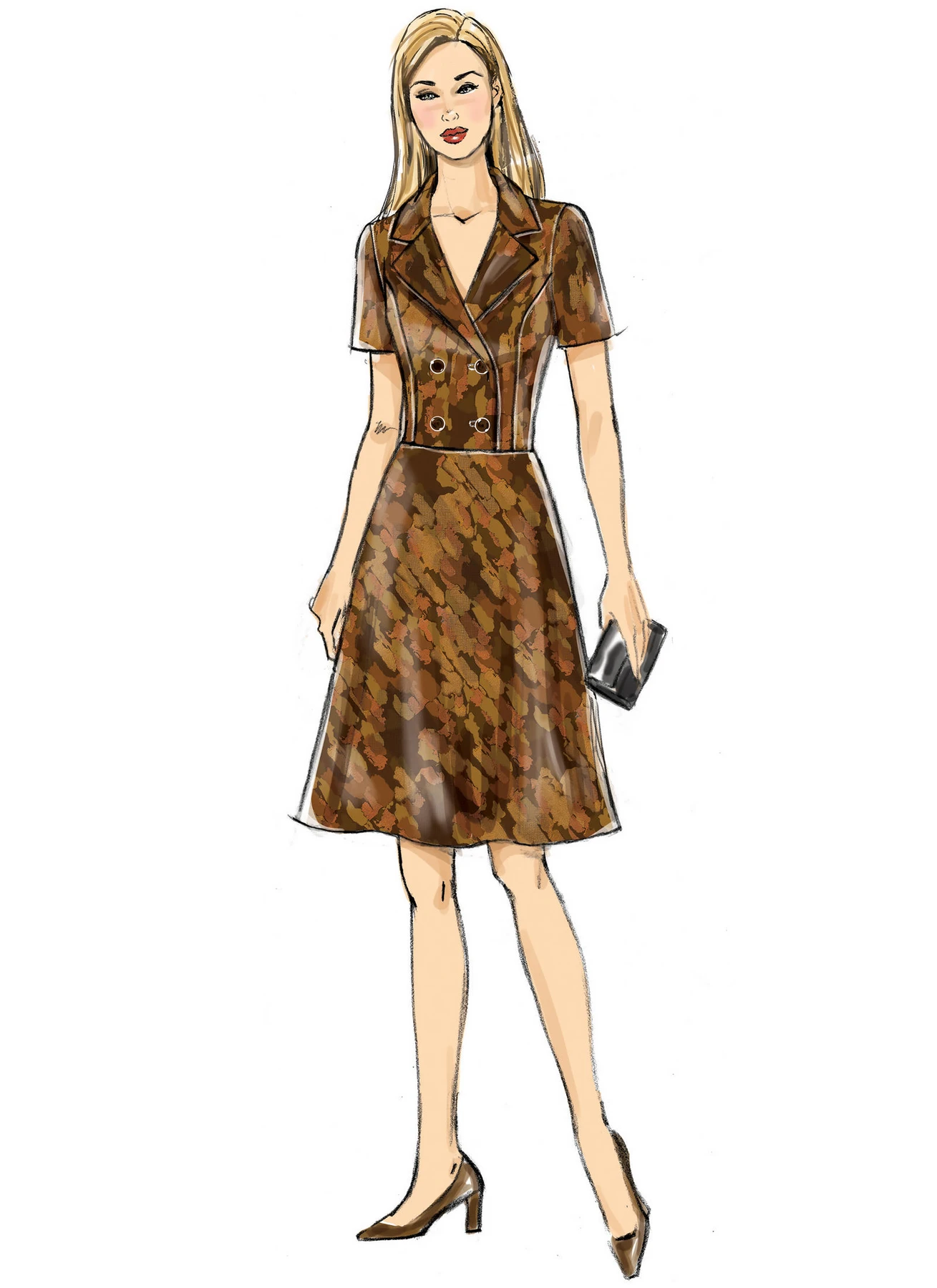 Butterick Sewing Pattern Misses' Dress (PDF) 3 Butterick Sewing Pattern Misses' Dress (PDF)