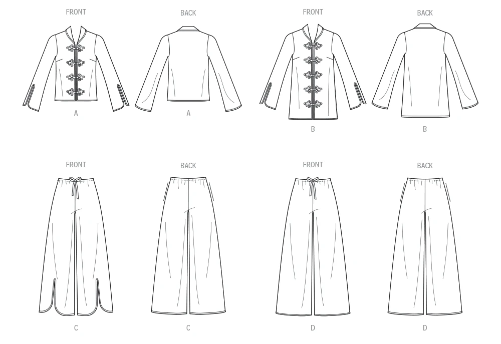 Vogue Patterns Misses' Pajamas 11 Vogue Patterns Misses' Pajamas