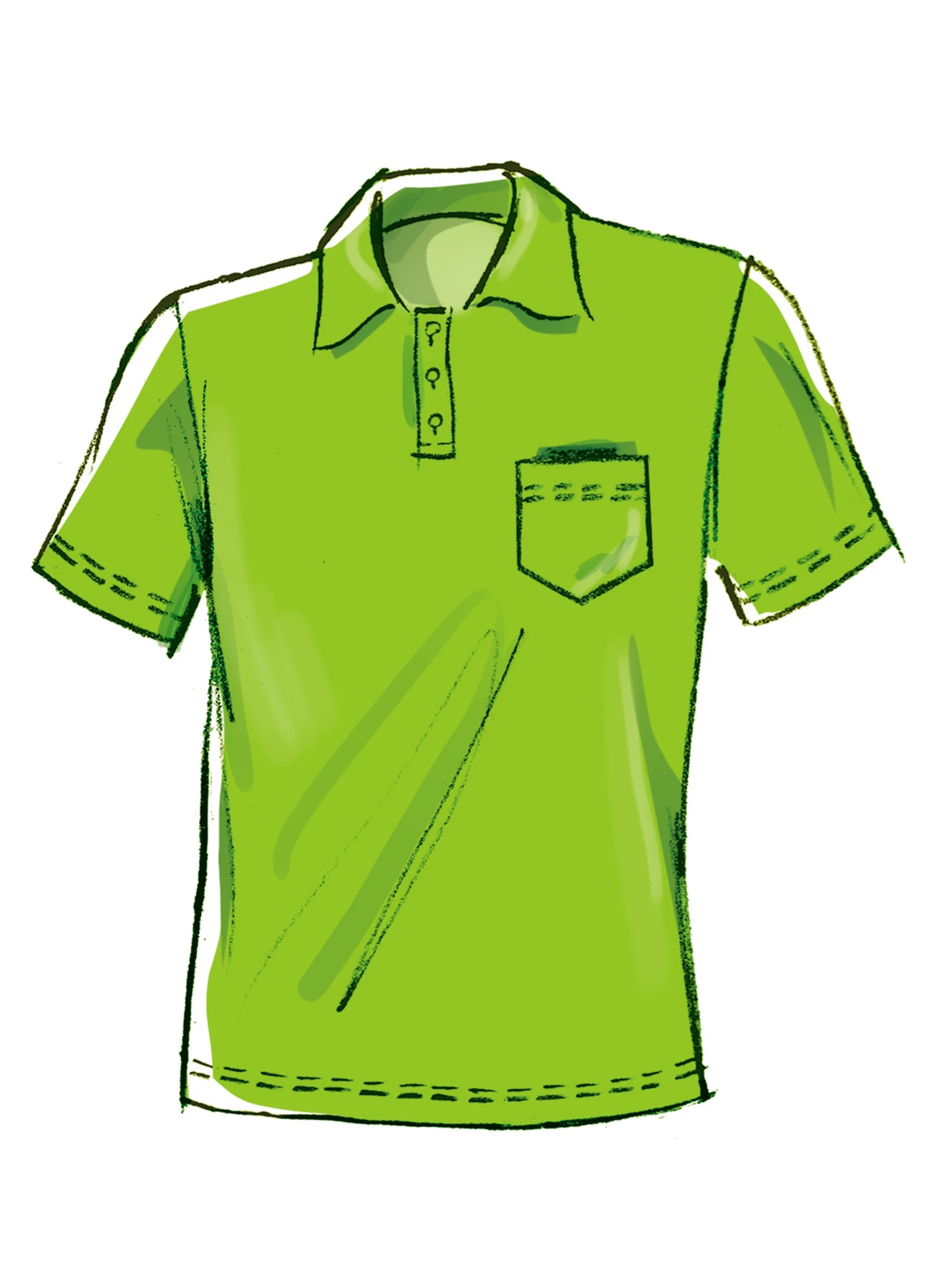 McCall's Sewing Pattern Men's Polo Shirts (PDF) 4 McCall's Sewing Pattern Men's Polo Shirts (PDF)
